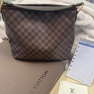 Gorgeous Authentic Louis Vuitton Delightfull PM in damier ebne